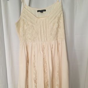 White lace dress
